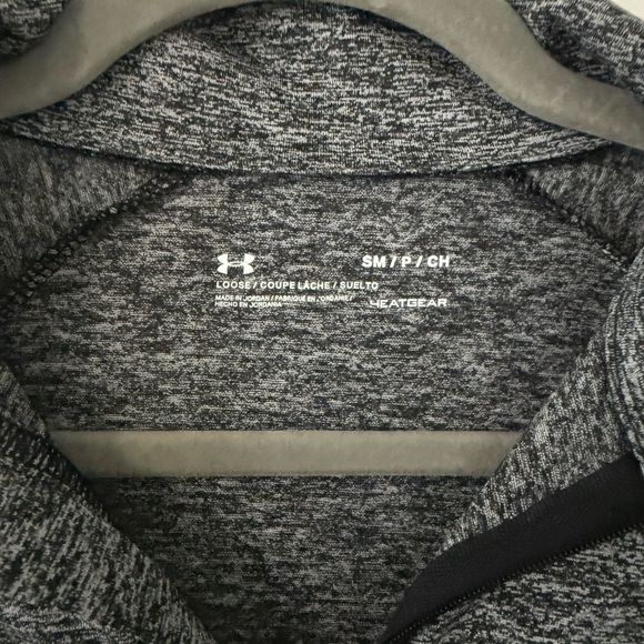 Under Armour Black and Gray Pullover - Picture 3 of 3